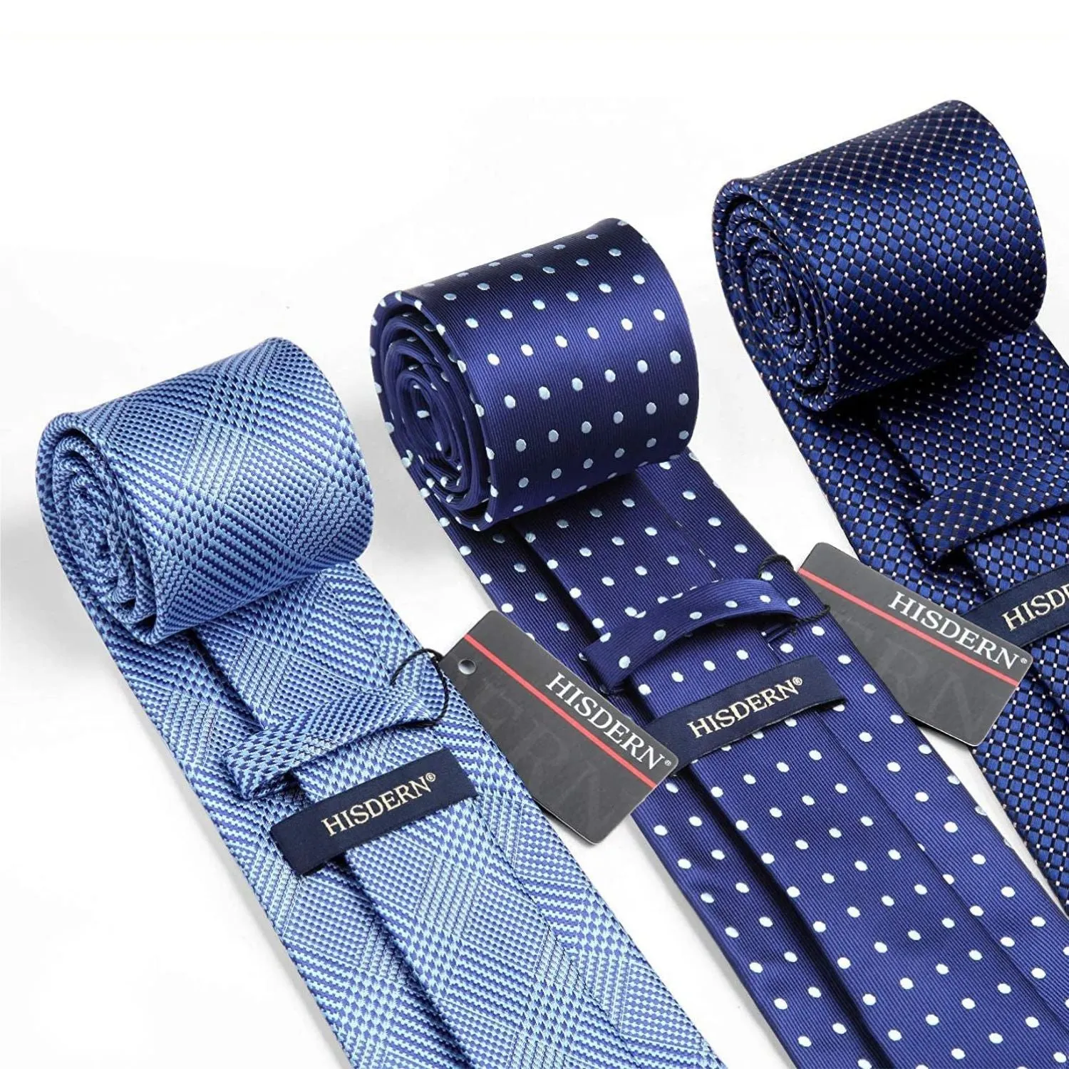 3PCS Tie & Pocket Square Set - T3-13