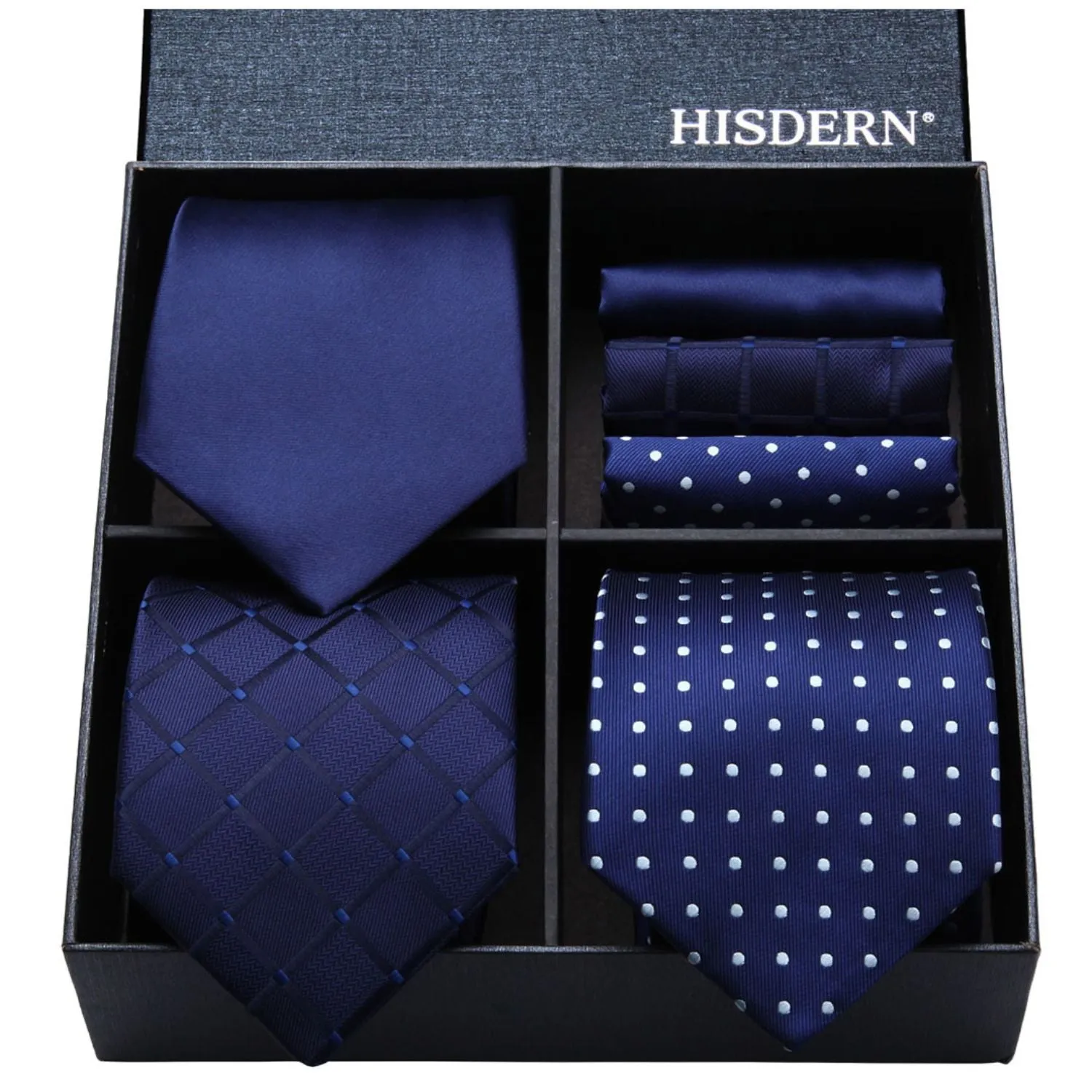 3PCS Tie & Pocket Square Set - TB3003