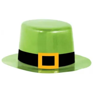 8 Pack St Patricks Day Mini Plastic Hats