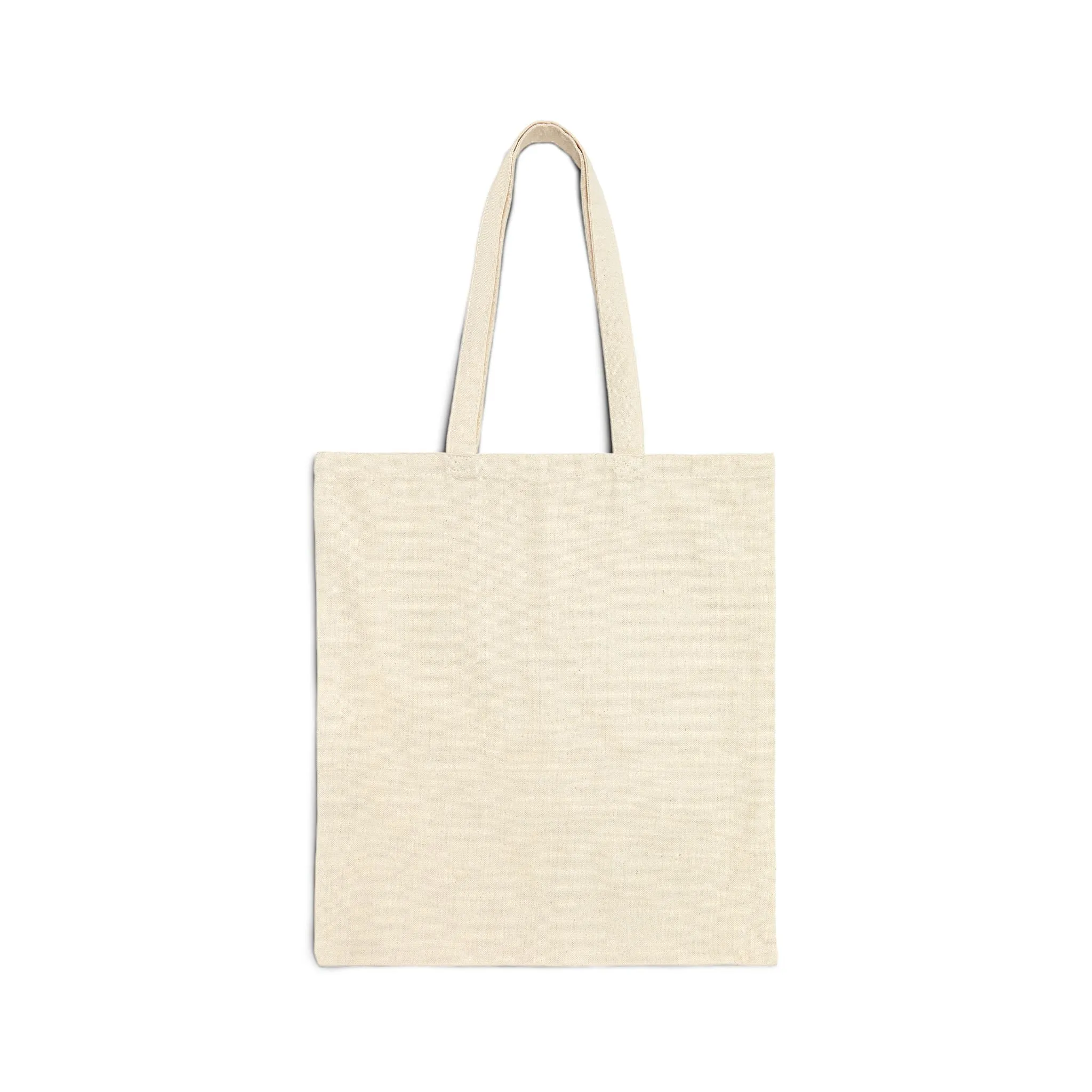 A cute cat sitting on the windowsill Cotton Canvas Tote Bag