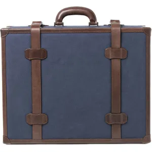 Barber Shop Carry On Hardcase "Heritage" - Blue Canvas