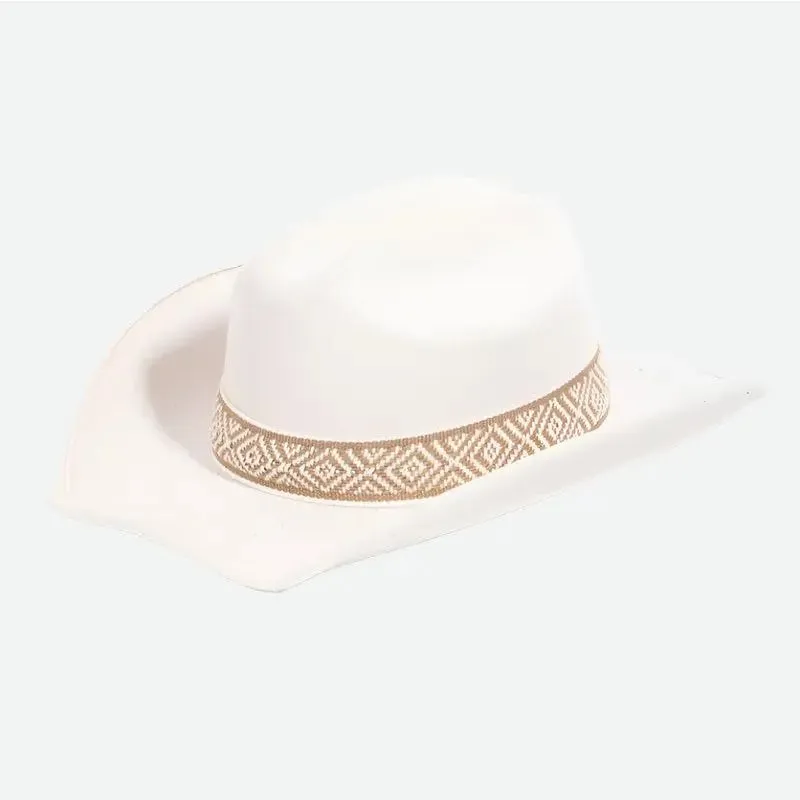 Braided Pattern Strap Cowboy Hat