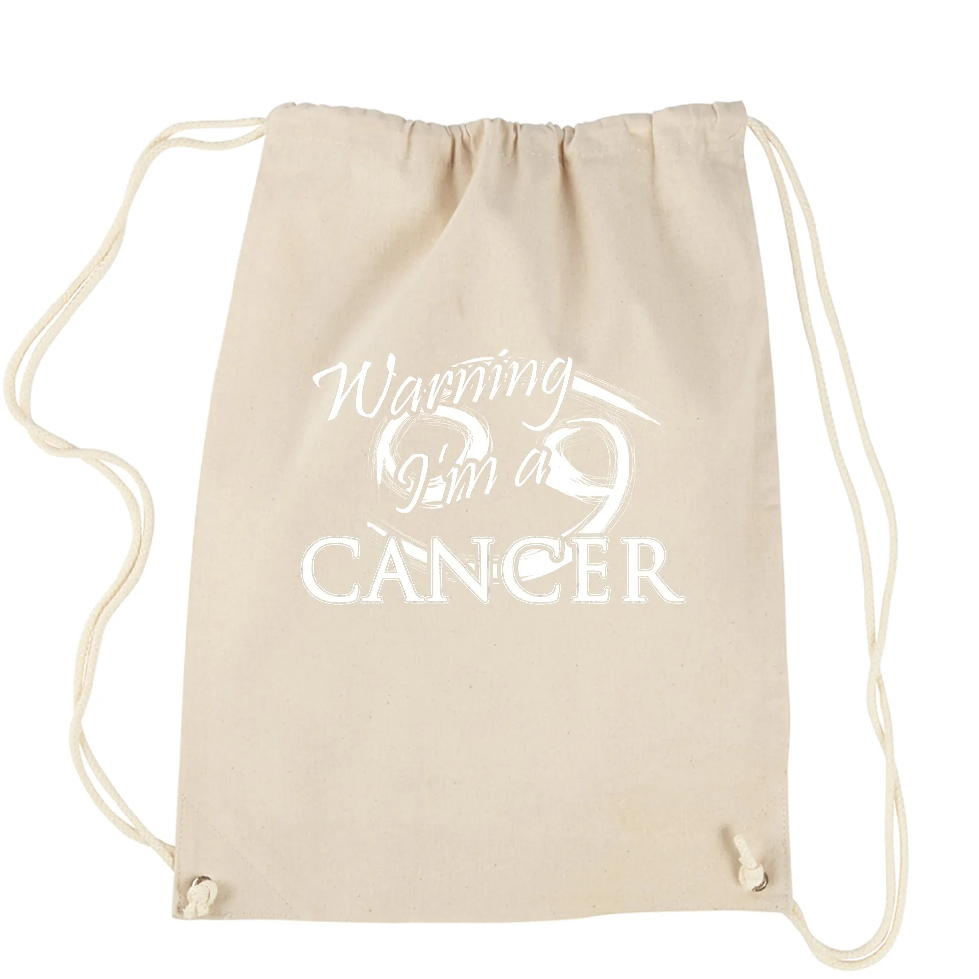 Cancer Pride Astrology Zodiac Sign Drawstring Backpack