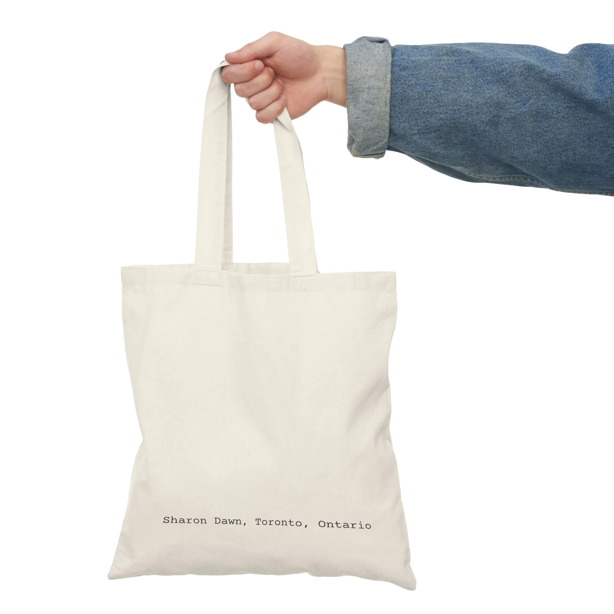 Cherries  - Natural Tote Bag ~ Sharon Dawn Collection