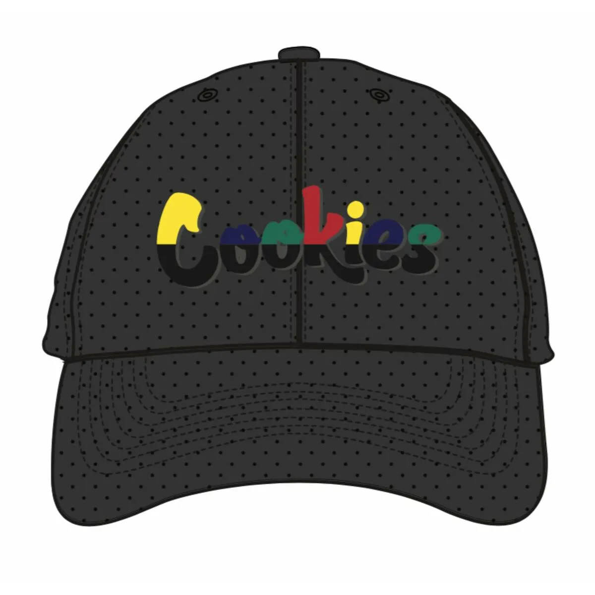 Cookies Catamaran Mesh Black Dad Hat (1559X6312)