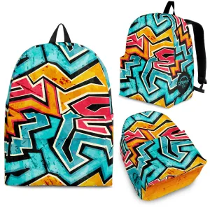 Crank Style Graffiti Backpack