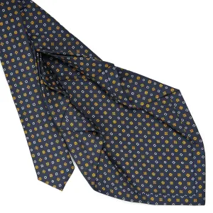 DARK BLUE 7 FOLD SARTORIAL SILK TIE