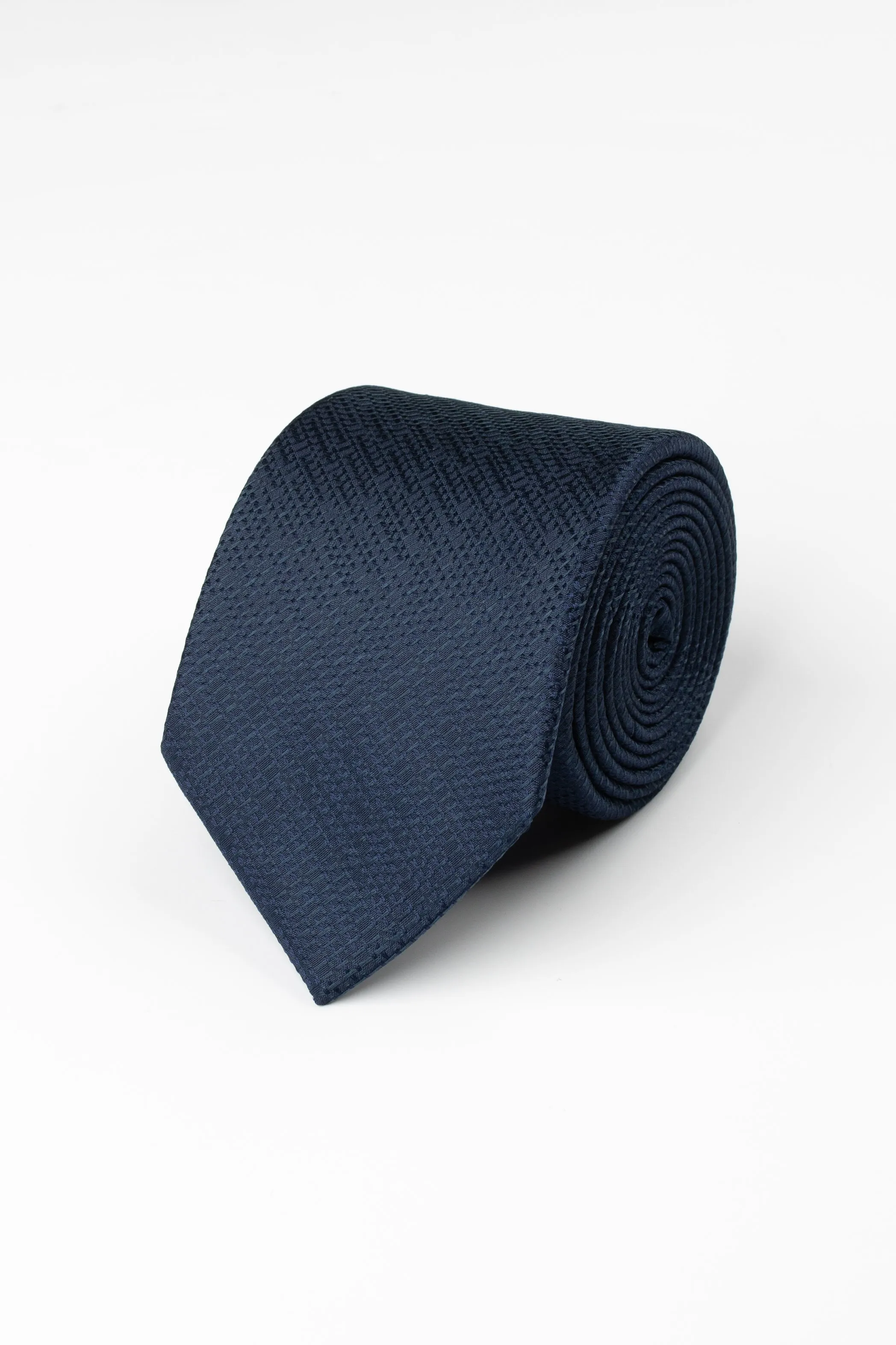 Dark Navy Texture Tie