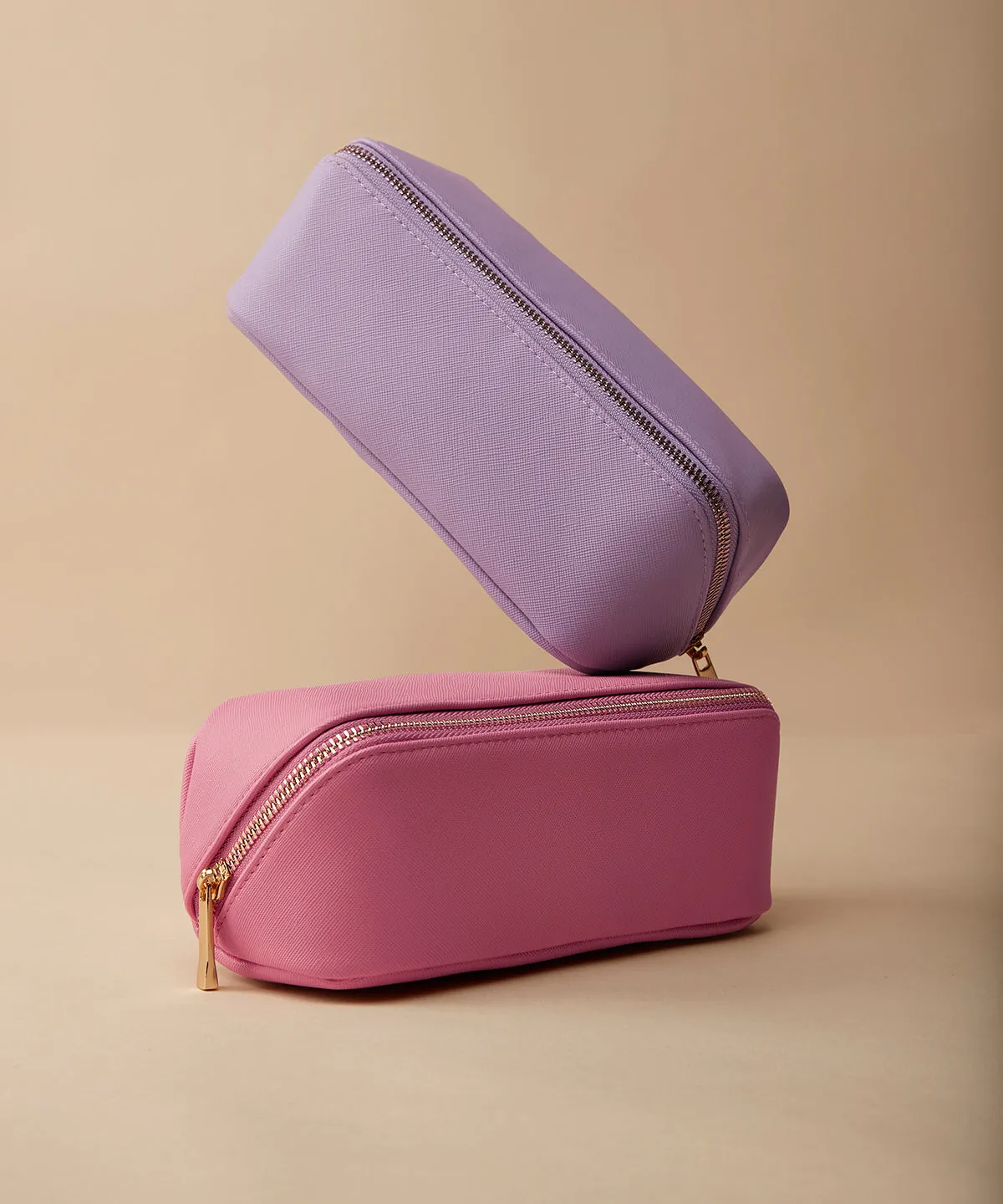 Dusky Pink - Boutique open flat mini accessory case