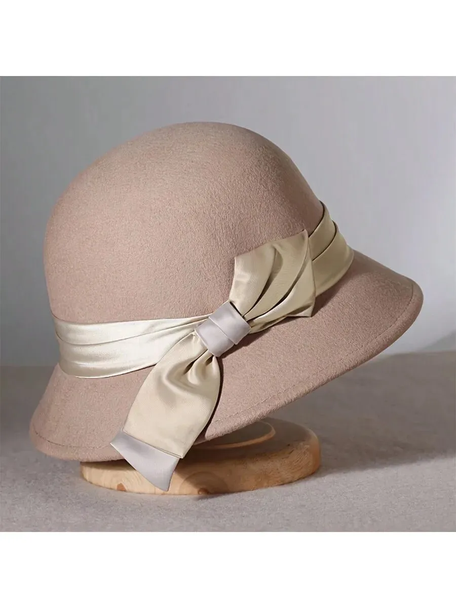 Female Fisherman's Autumn Winter Trendy Japanese Black Pot Hat