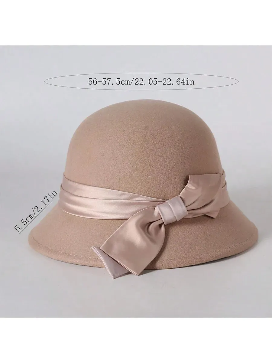 Female Fisherman's Autumn Winter Trendy Japanese Black Pot Hat