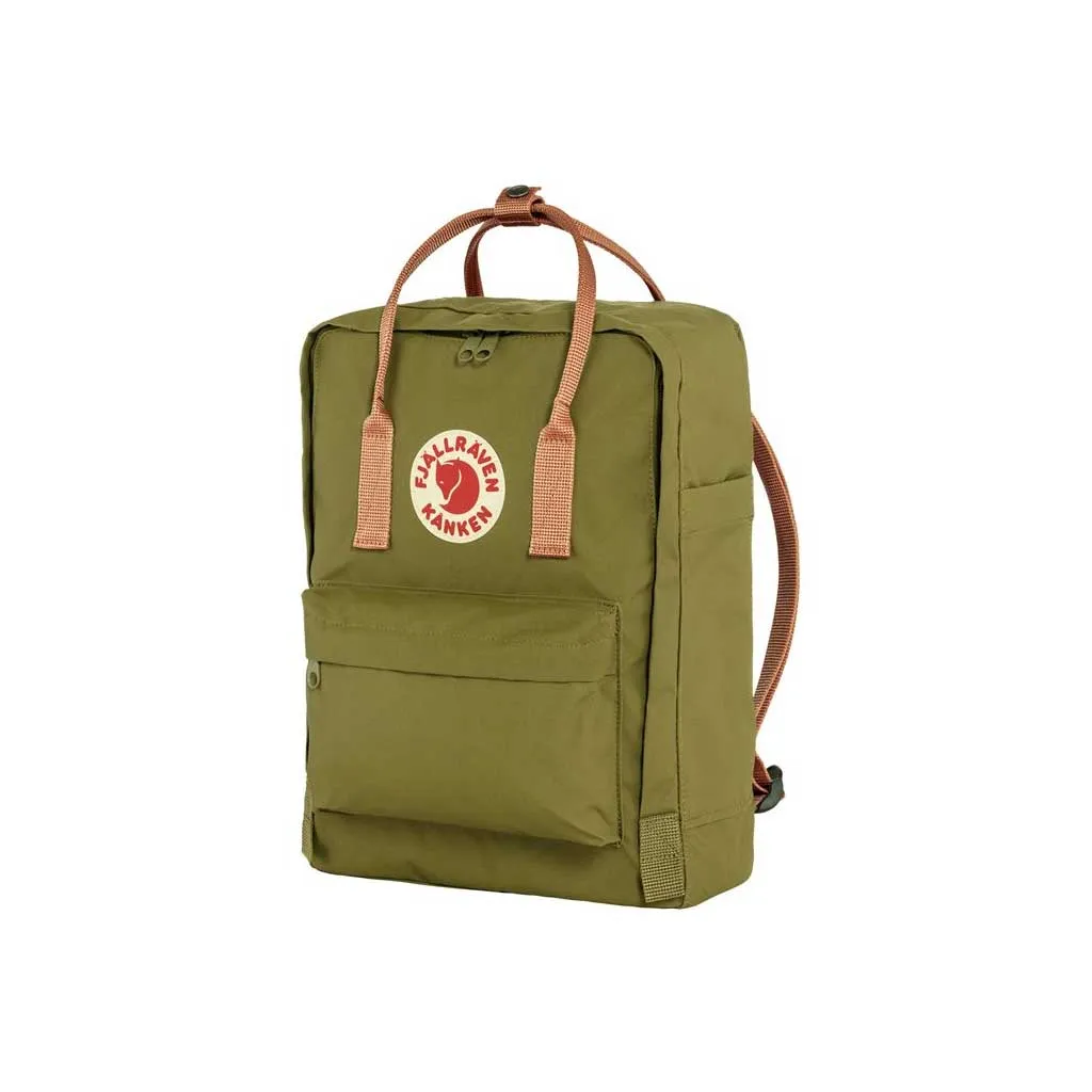Fjallraven Kanken Backpack - Foliage Green/Peach Sand