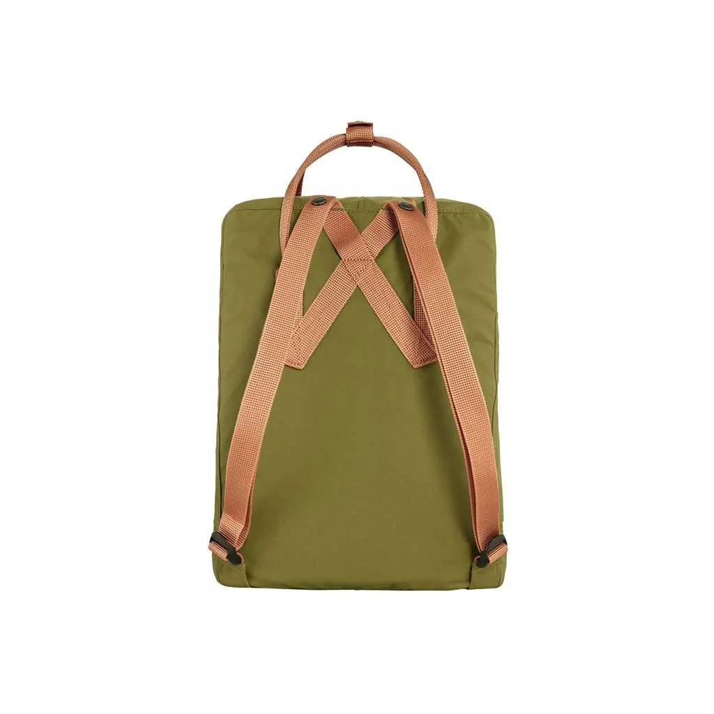 Fjallraven Kanken Backpack - Foliage Green/Peach Sand