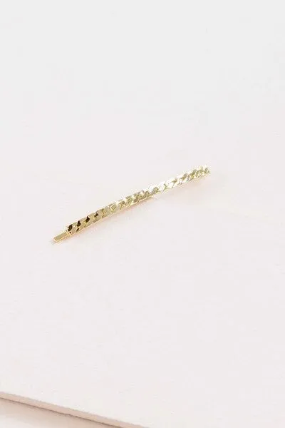 Floral And Pearl Hair Pin Set