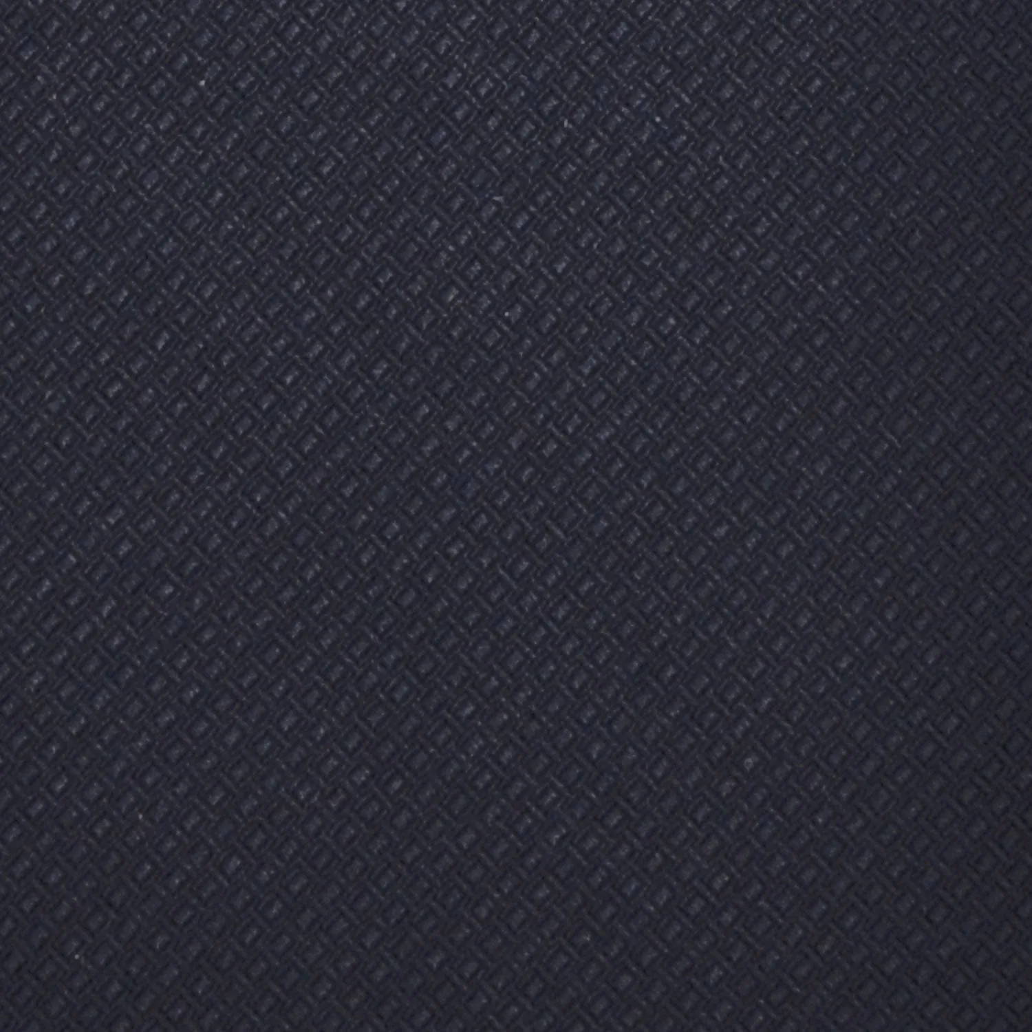 F.Marino Wool Tie 3 Folds Blue Canvas Texture