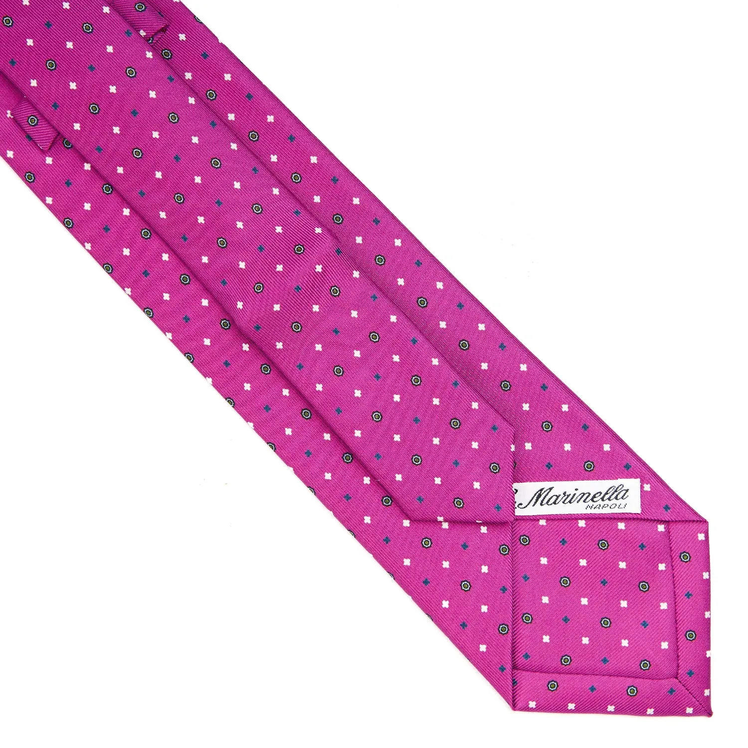 FUCSIA EXTRA LONG SARTORIAL SILK TIE