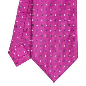 FUCSIA EXTRA LONG SARTORIAL SILK TIE
