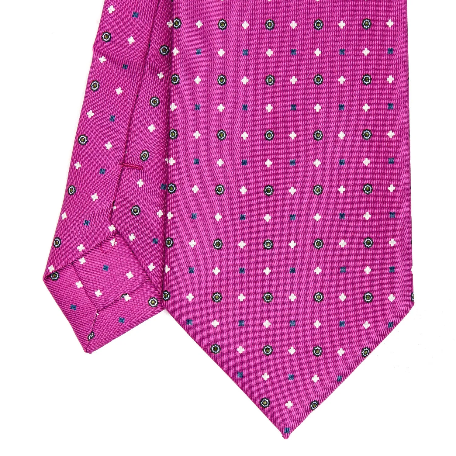 FUCSIA EXTRA LONG SARTORIAL SILK TIE