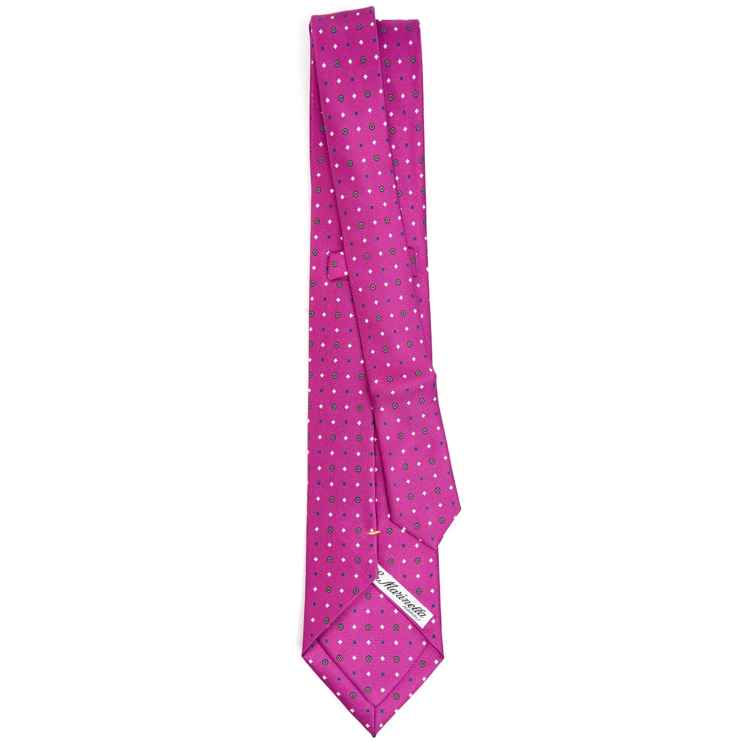 FUCSIA EXTRA LONG SARTORIAL SILK TIE