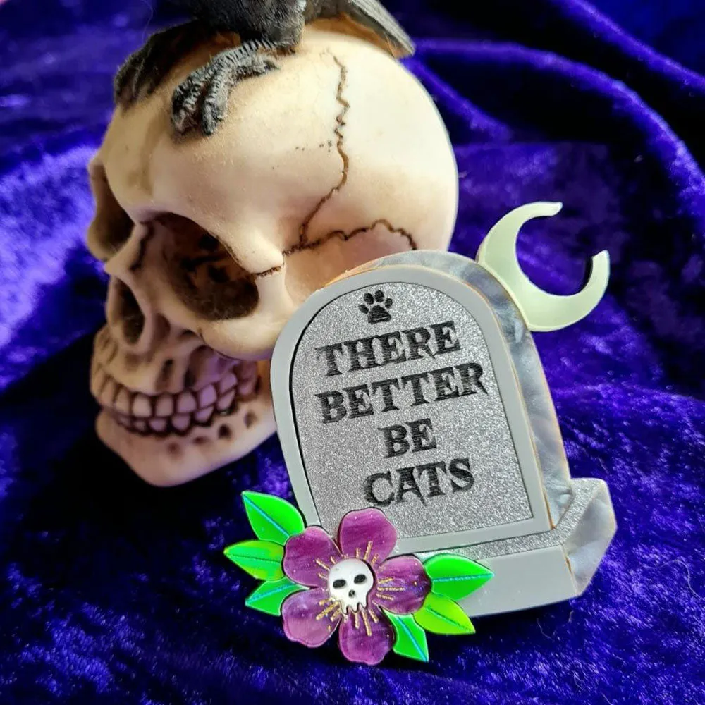 Gravestone Epitaph Necklace by Cherryloco Jewellery