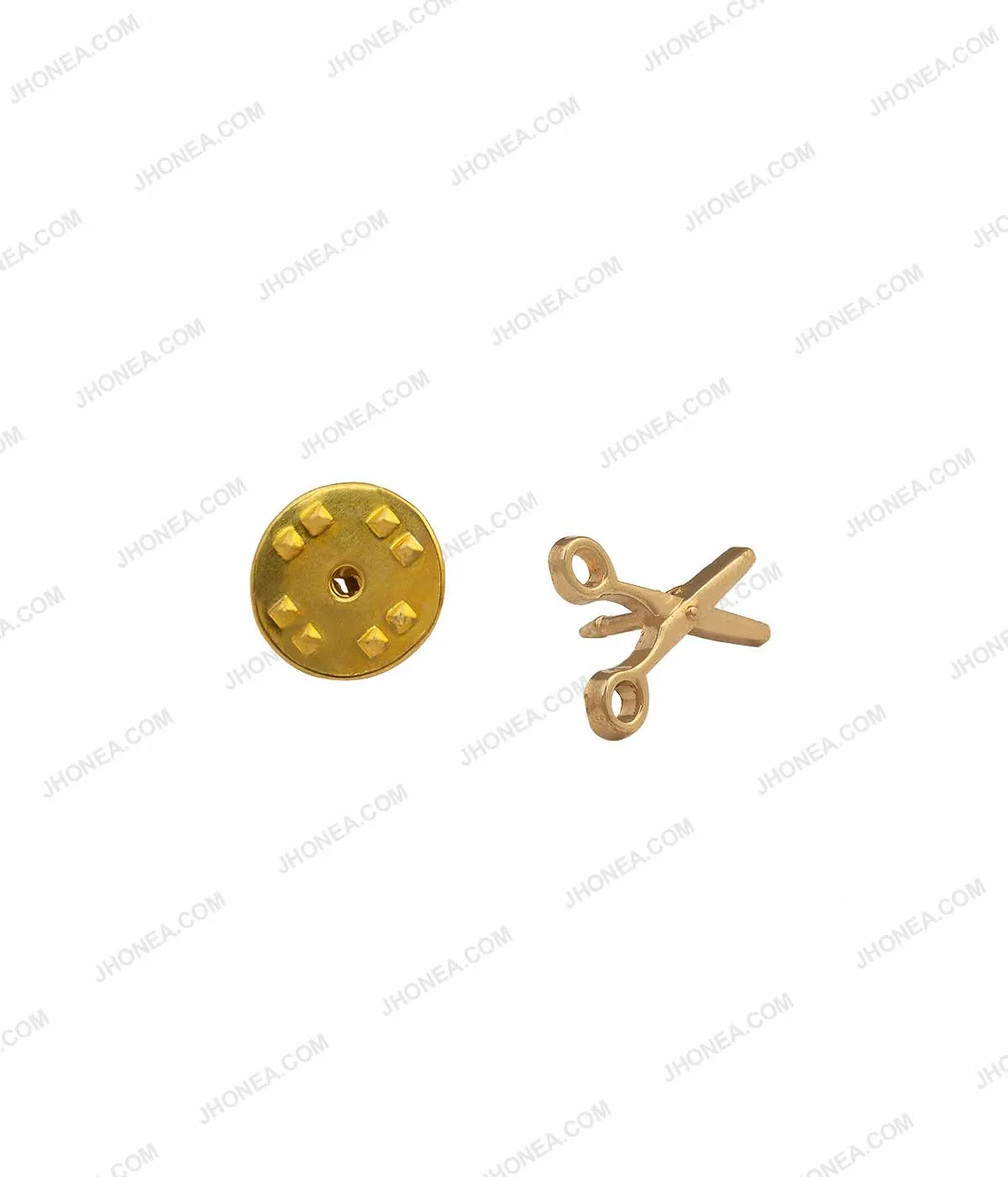 Hairdresser Scissors Fashion Collar Tips Brooch for Men & Women