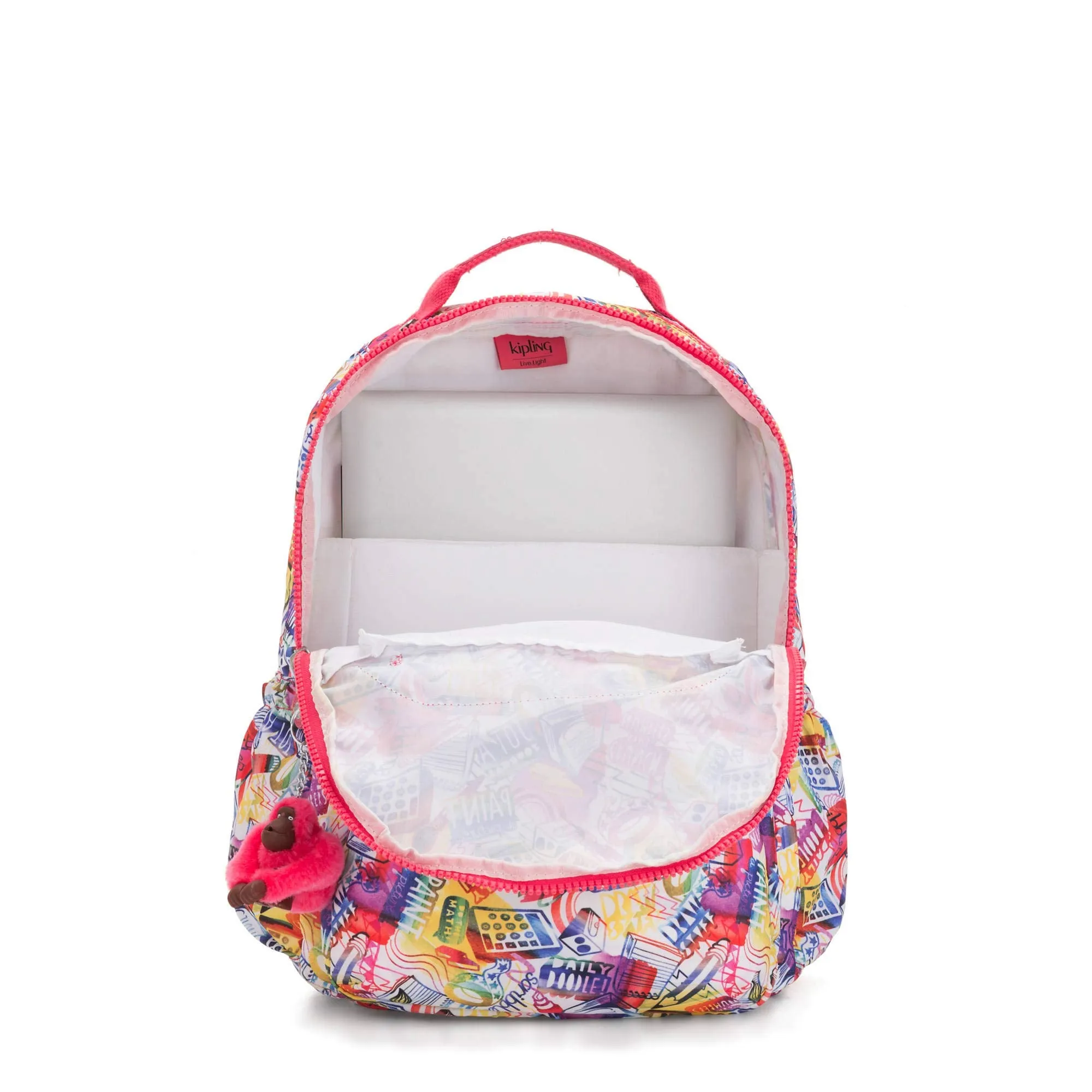 Kipling Seoul Go Large Printed Laptop 15" Backpack Doodle Print