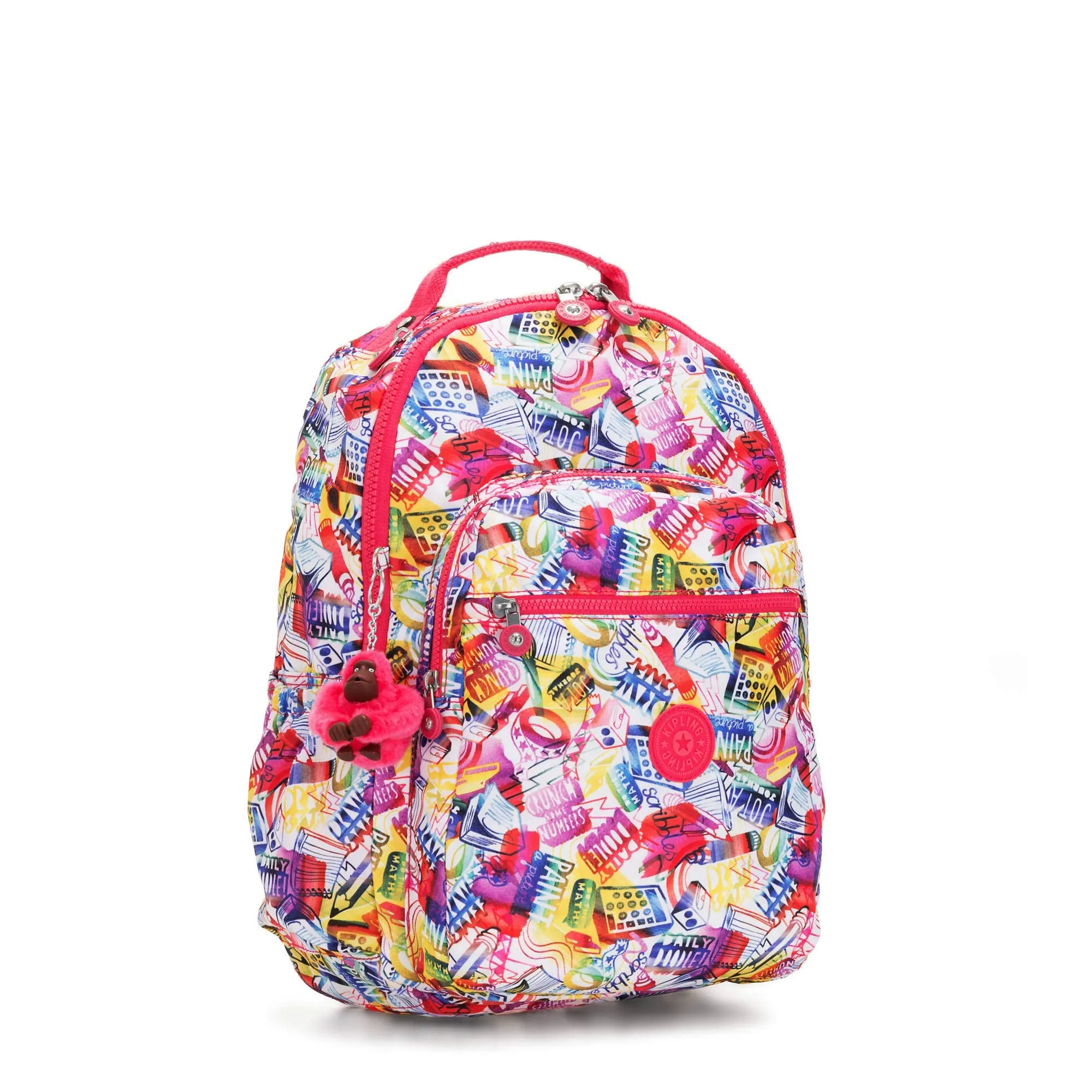 Kipling Seoul Go Large Printed Laptop 15" Backpack Doodle Print