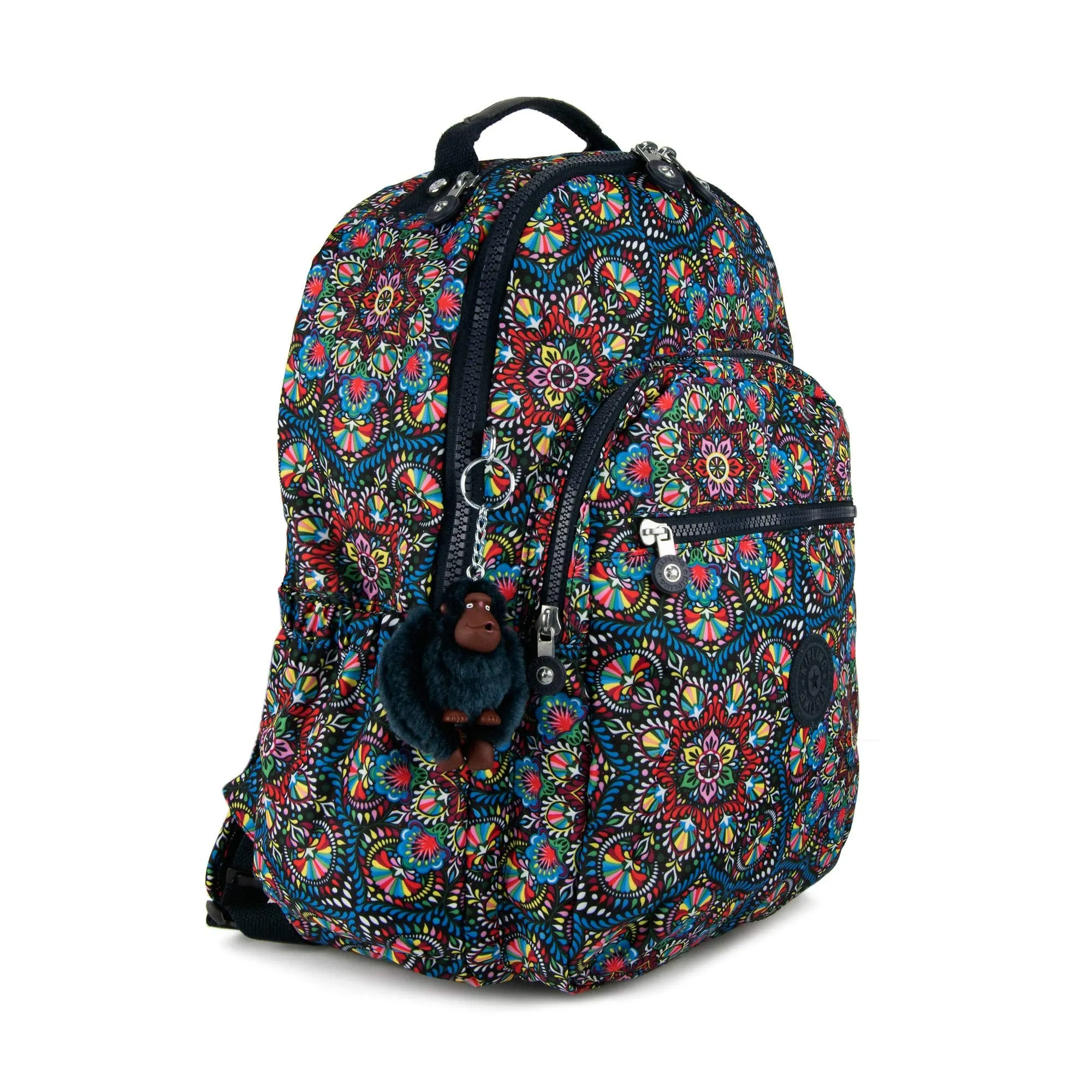 Kipling Seoul Go Large Printed Laptop 15" Backpack Sunshine Burst