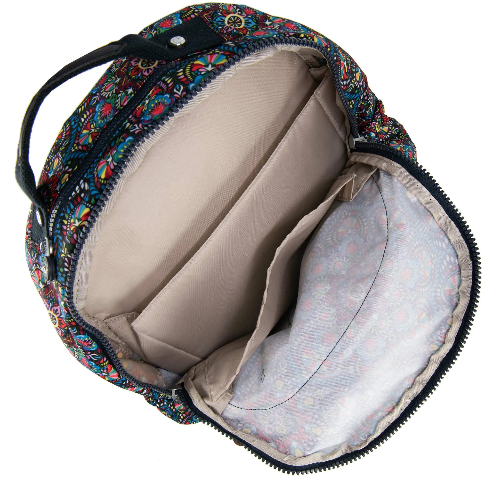 Kipling Seoul Go Large Printed Laptop 15" Backpack Sunshine Burst
