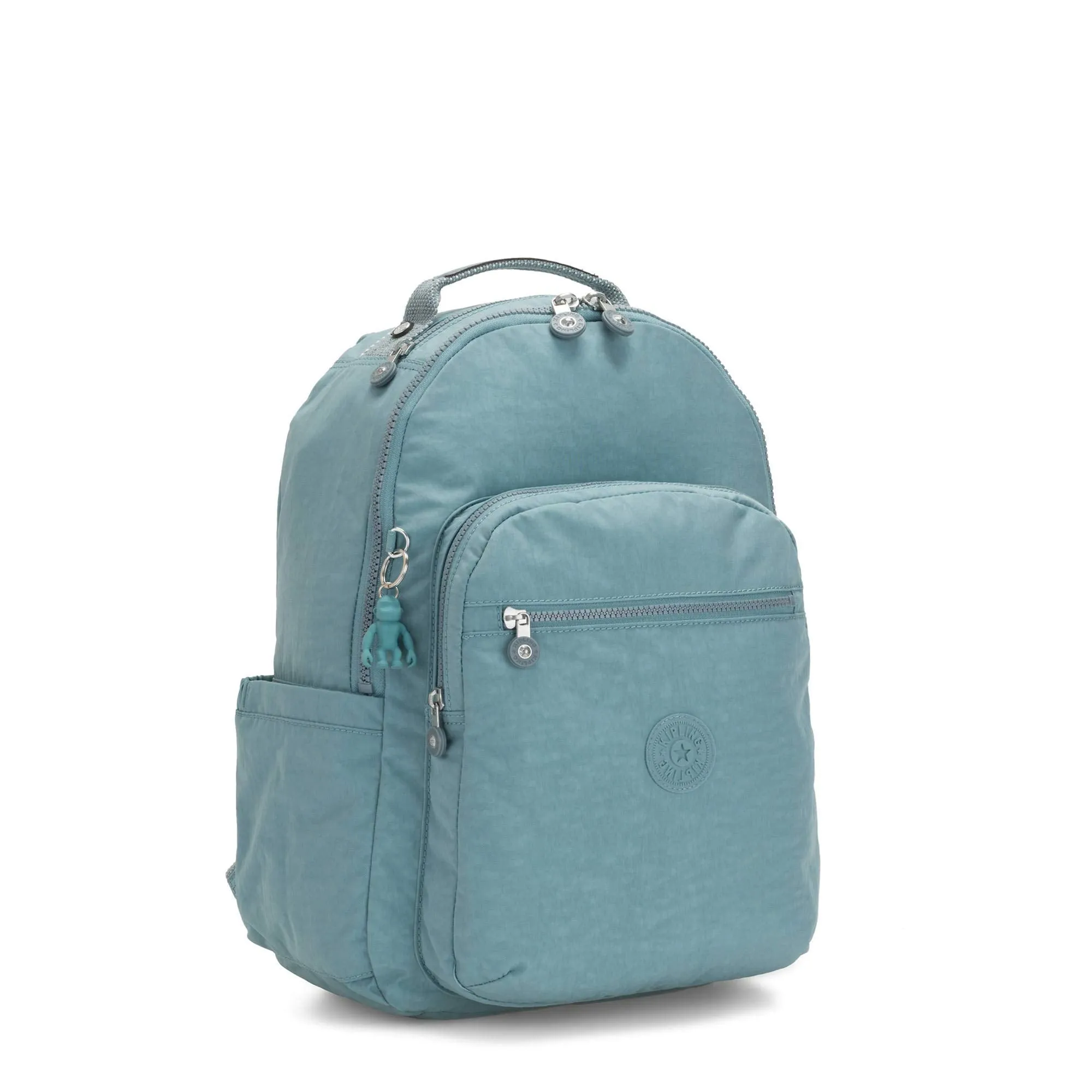 Kipling Seoul Large 15" Laptop Backpack Aqua Frost