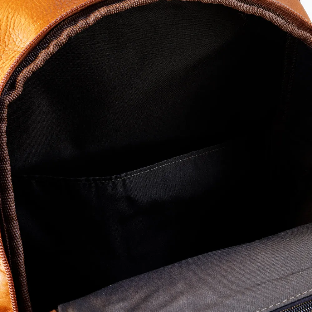 Leather Summit Backpack
