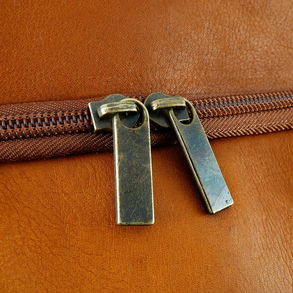 Leather Summit Backpack