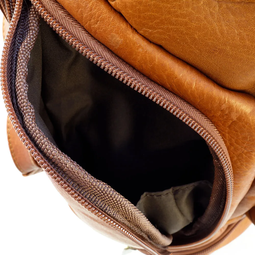 Leather Summit Backpack