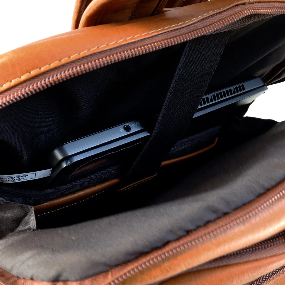 Leather Summit Backpack