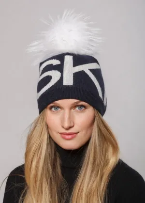 LR SKI Hat, Navy