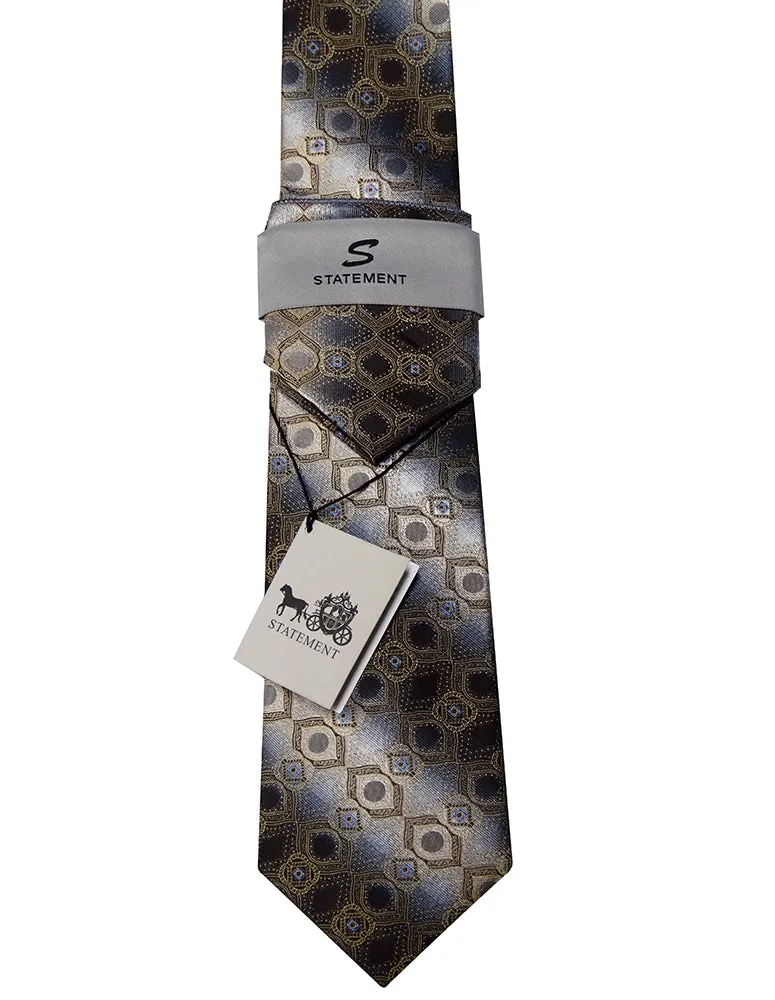 Men's Classic Tie And Handkerchief | T200-9