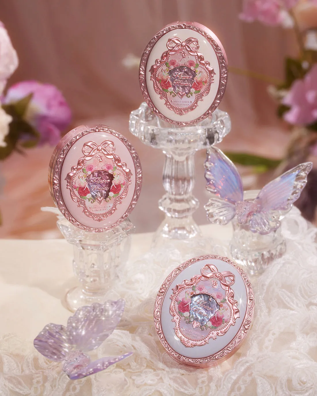 Midsummer Fairytales Velvet Embossed Blush