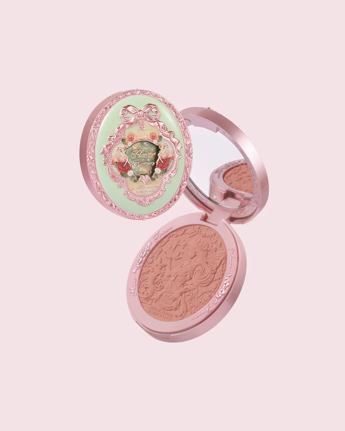 Midsummer Fairytales Velvet Embossed Blush