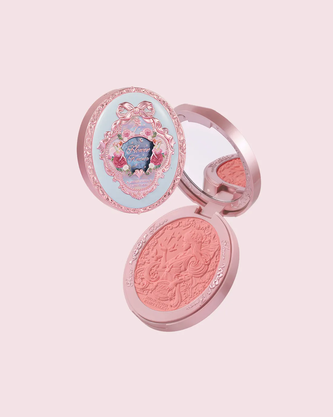 Midsummer Fairytales Velvet Embossed Blush