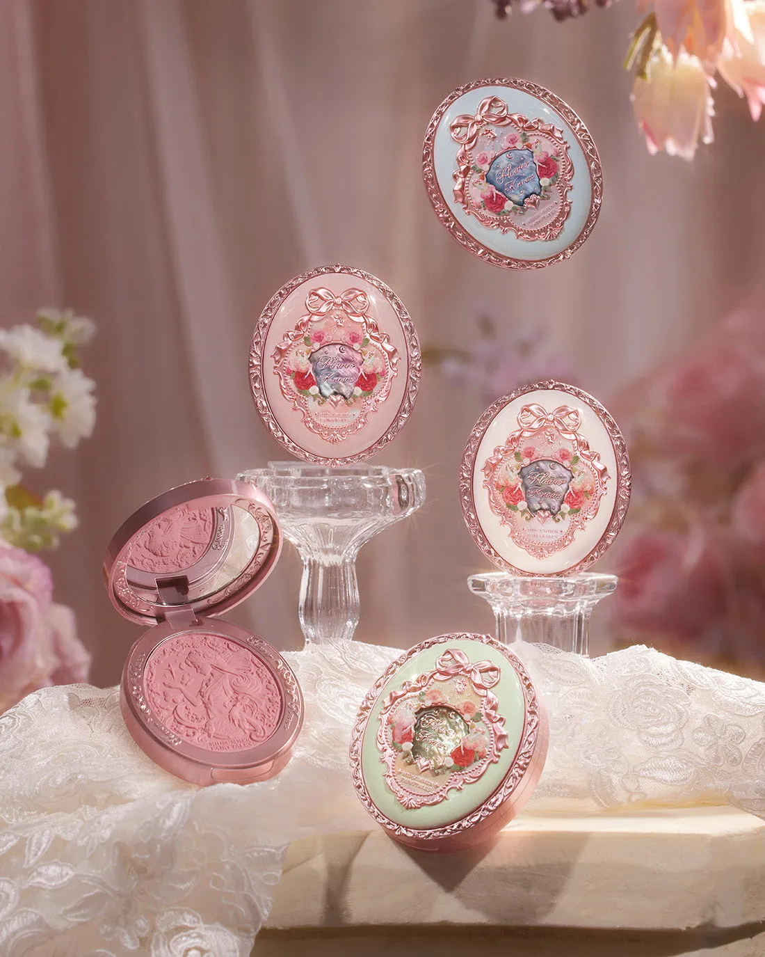 Midsummer Fairytales Velvet Embossed Blush