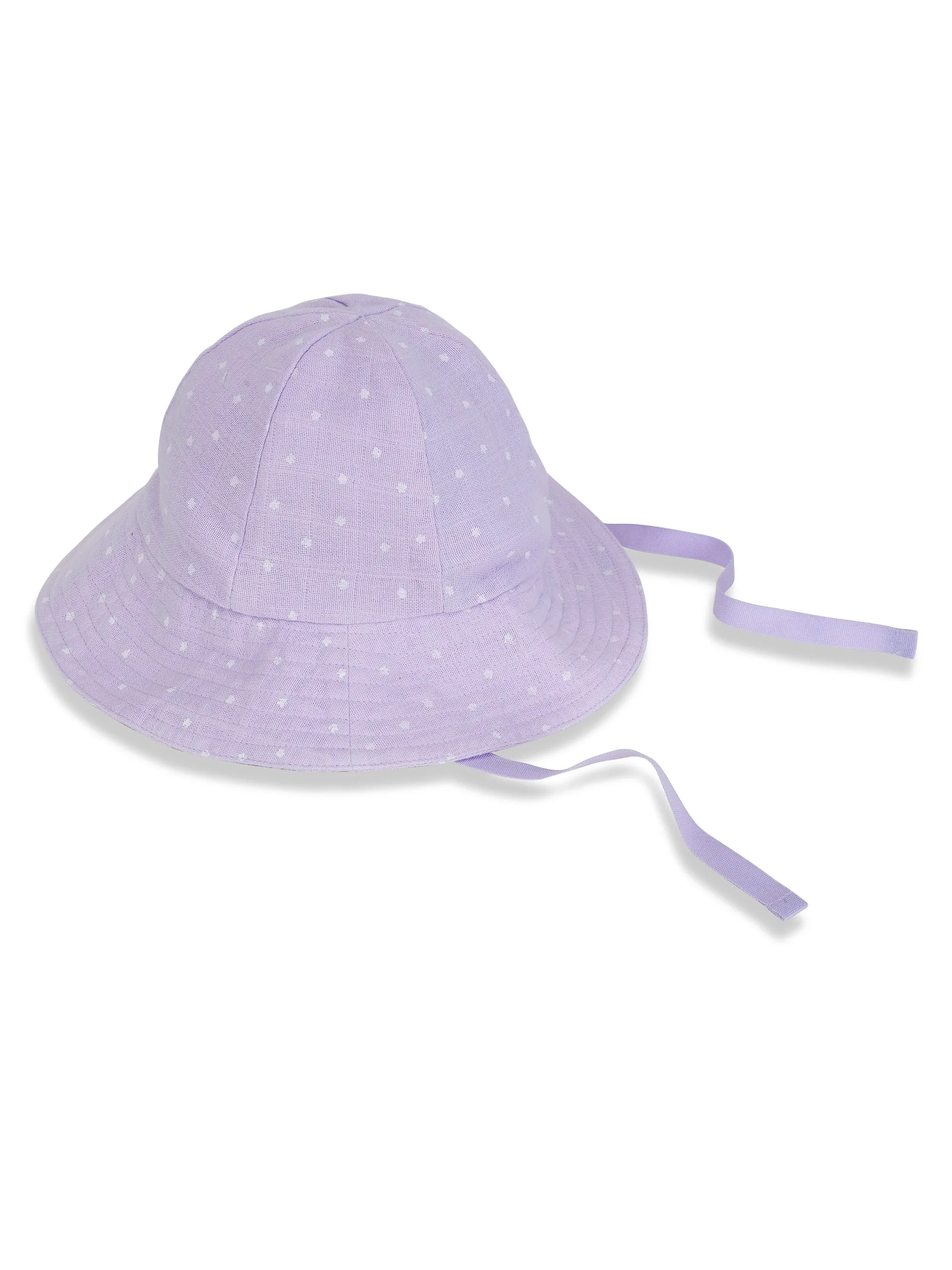 Muslin - Sunhat - Lavender Stars