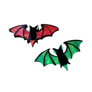 Mystic Bat Brooch- Halloween Edition by Cherryloco Jewellery