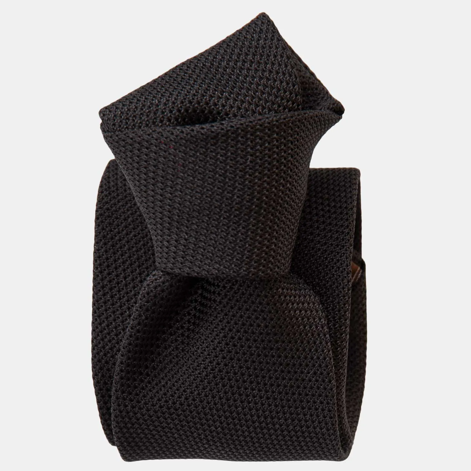 Nero - Black Silk Grenadine Tie