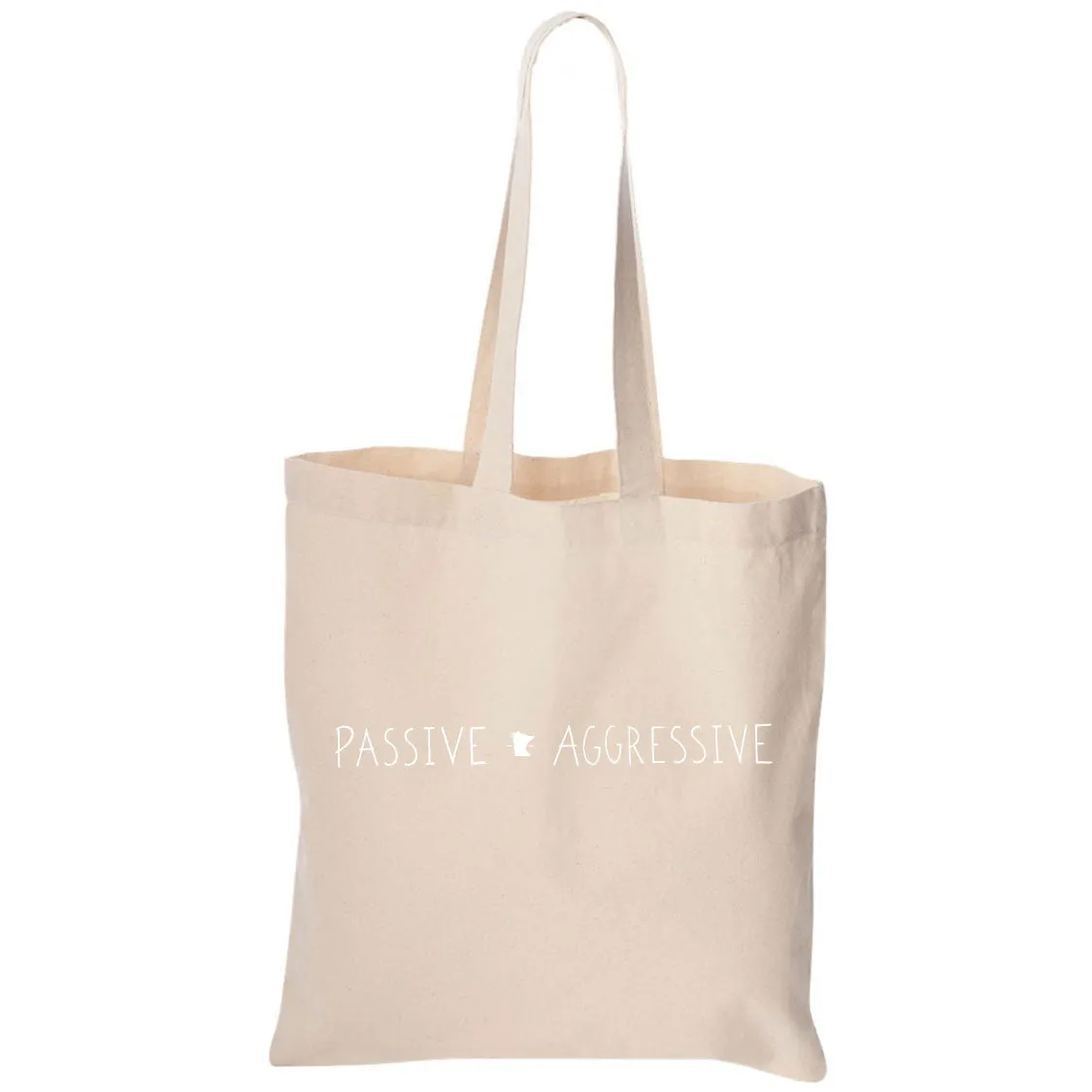 Passive Aggressive Minnesota Canvas Tote Bag