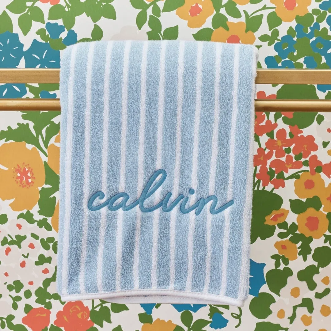 Patterned Bath Towel