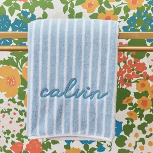 Patterned Bath Towel