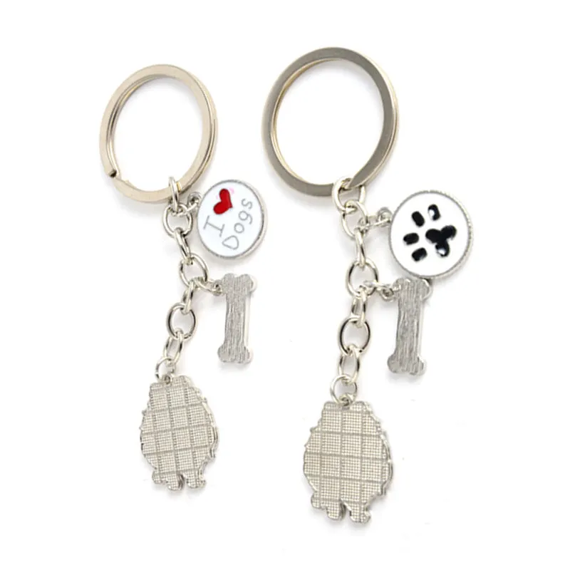 Pomeranian keychains & Brooches (2pcs pack)