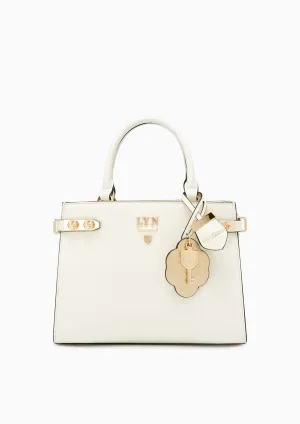 Re-Edit Lucky L Tote Bag Ivory