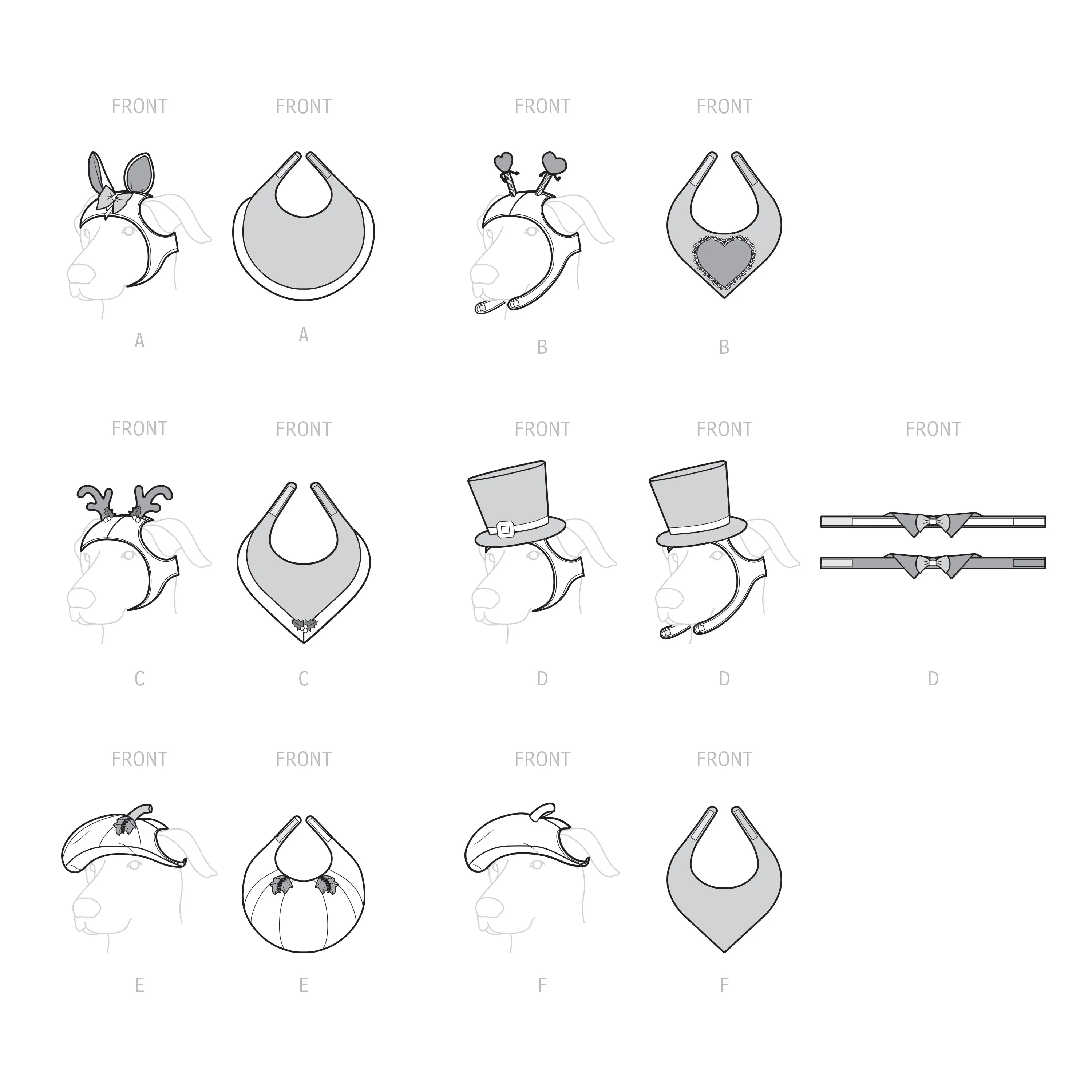Simplicity Pattern S9497 Pet Accessories