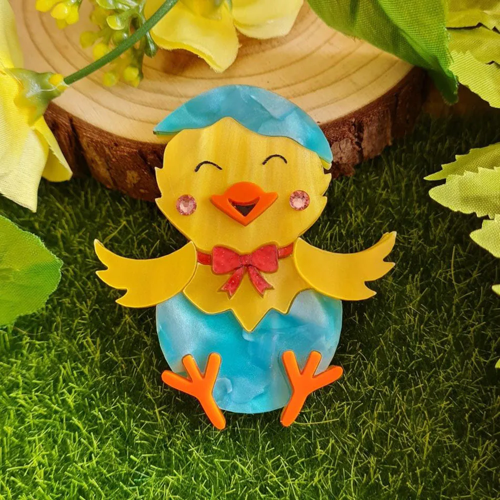 Spring Chick Necklace by Cherryloco Jewellery